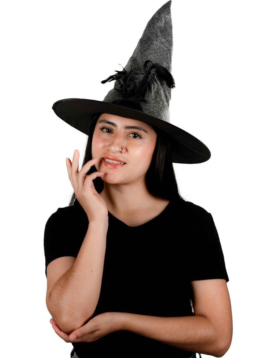 Sombrero para disfraz de bruja 4