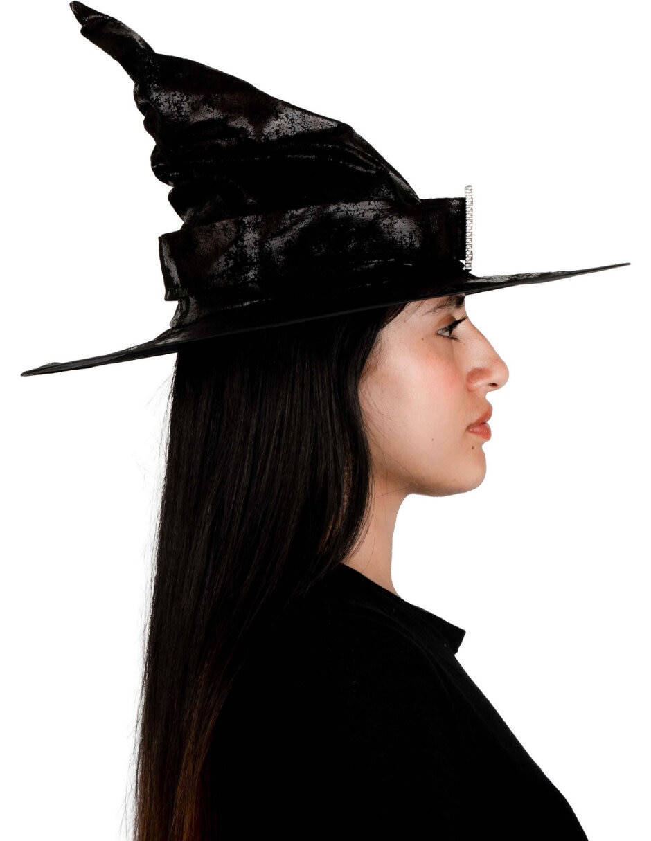Sombrero para disfraz de bruja brilloso Ghoulish Productions