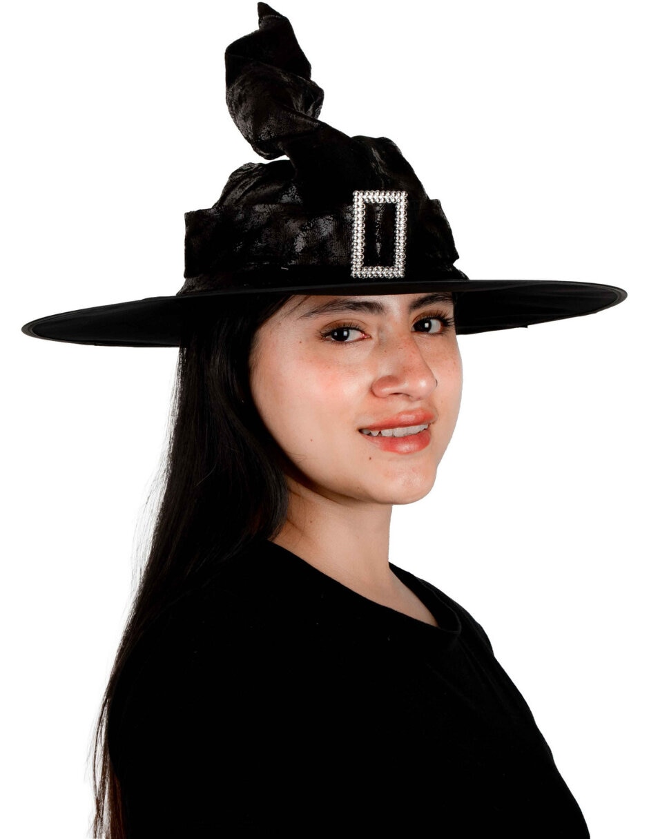 Sombrero para disfraz de bruja brilloso Ghoulish Productions