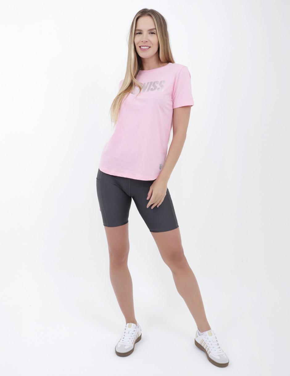 Playera manga corta GTSW-0 cuello redondo para mujer Playera manga corta GTSW-0 cuello redondo para mujer