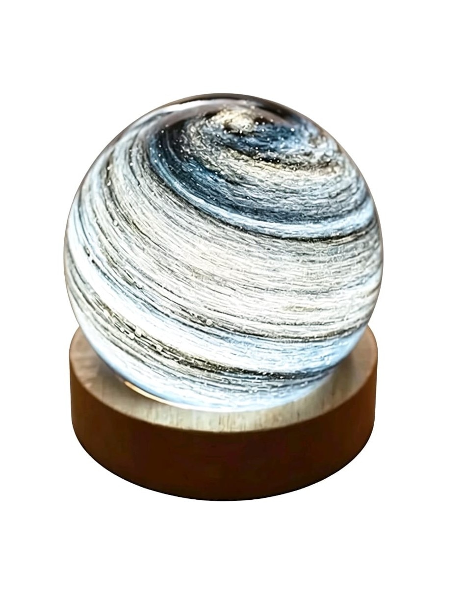 Lámpara 3D de planeta