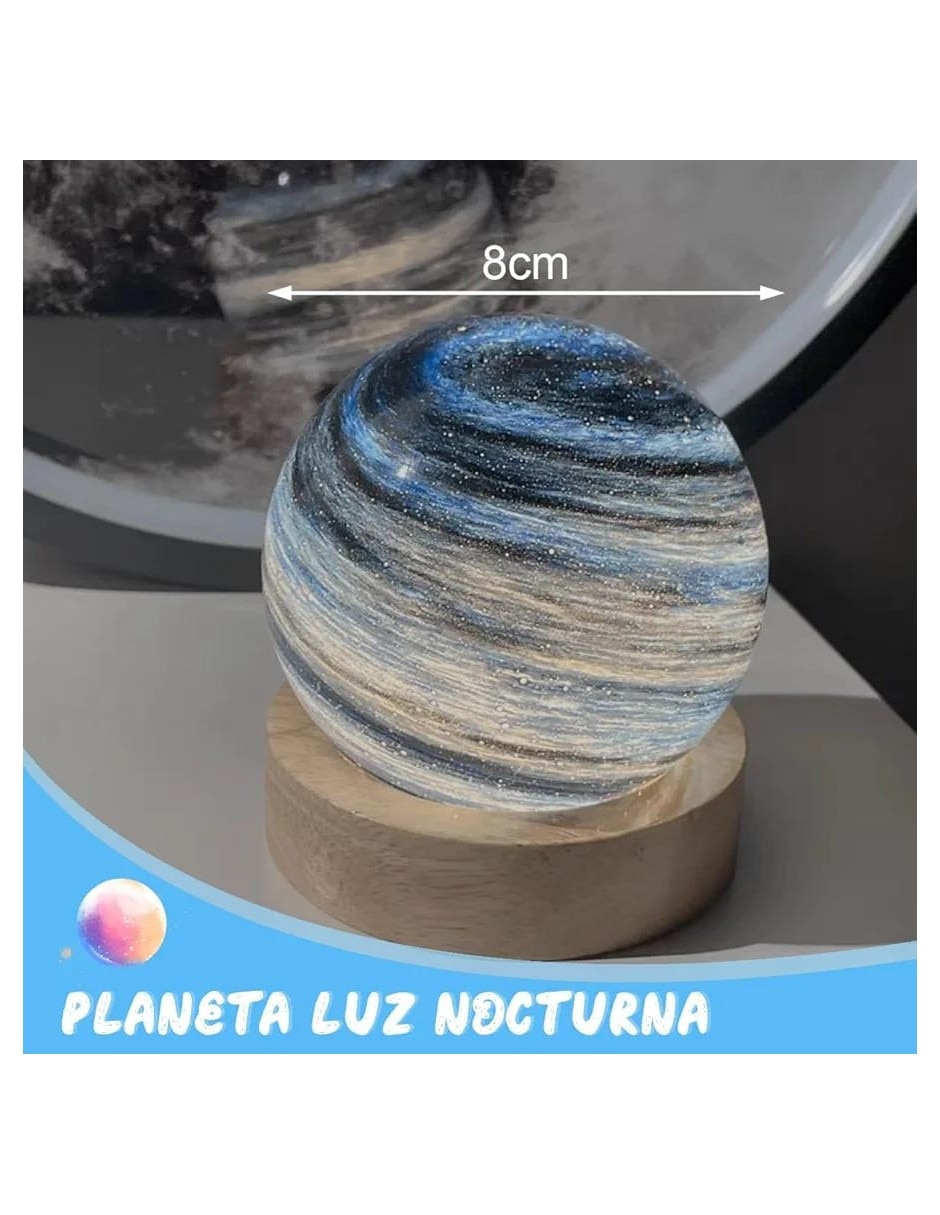 Lámpara 3D Genérica de planeta