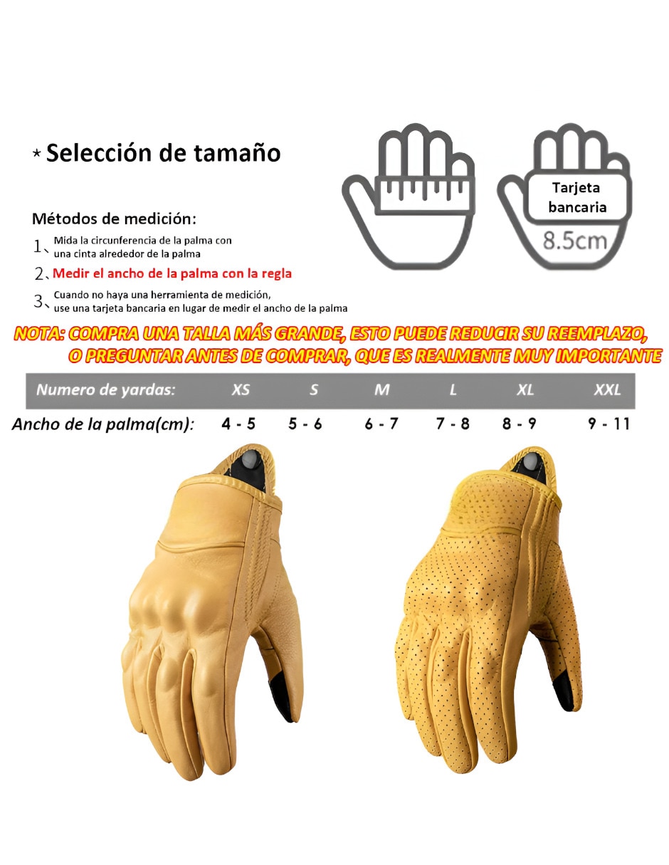 Guantes para conducir para hombre Xtellar