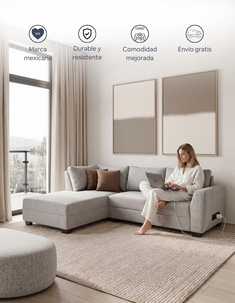 Sala esquina Sonder Easy Living