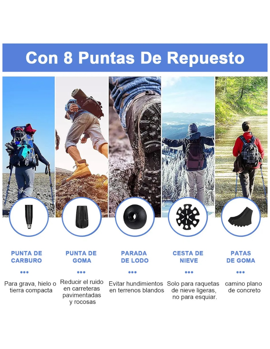 Bastón para senderismo Genérica