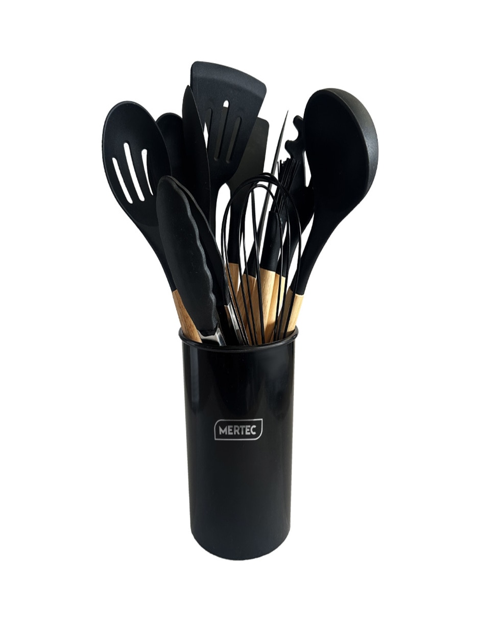 Set utensilios Mertec de silicona