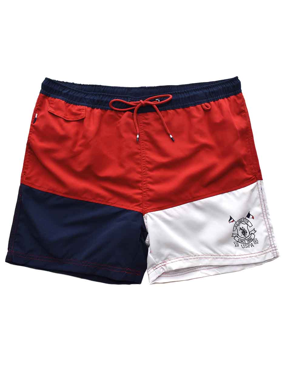 Traje de baño Us Polo Assn calzón de malla integrado para hombre