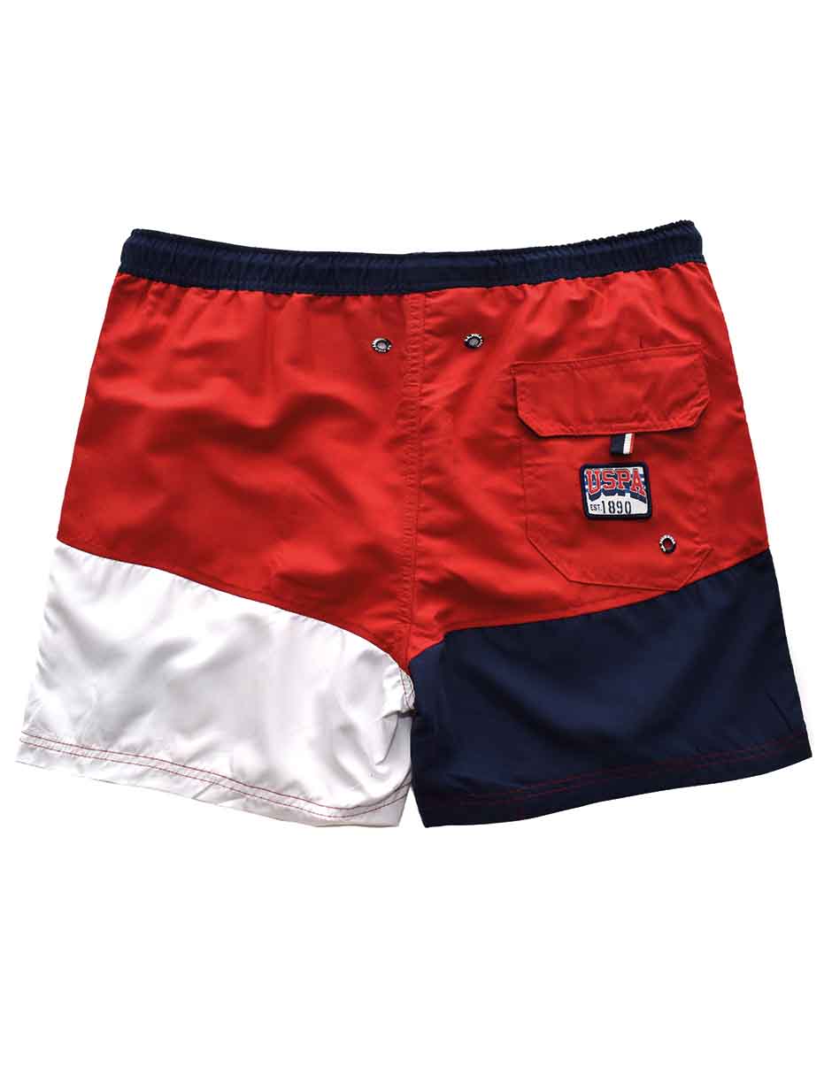 Traje de baño Us Polo Assn calzón de malla integrado para hombre