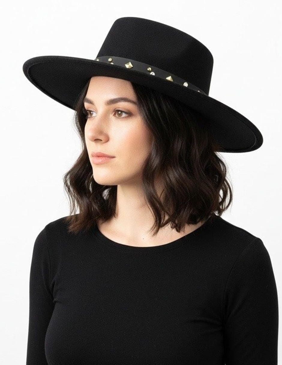 Sombrero casual estampado urbano