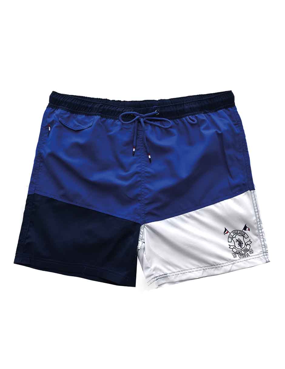 Traje de baño Us Polo Assn calzón de malla integrado para hombre 2