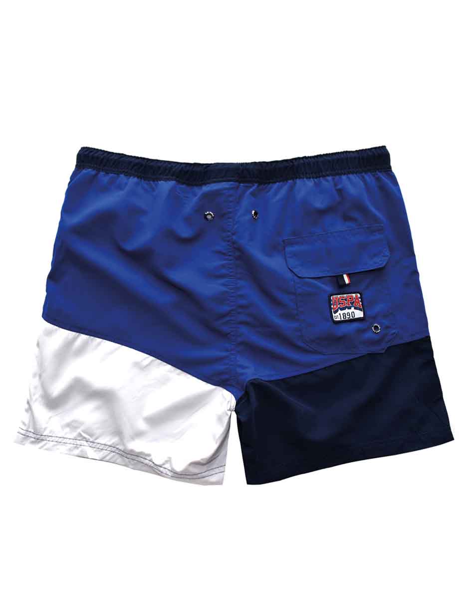 Traje de baño Us Polo Assn calzón de malla integrado para hombre 5