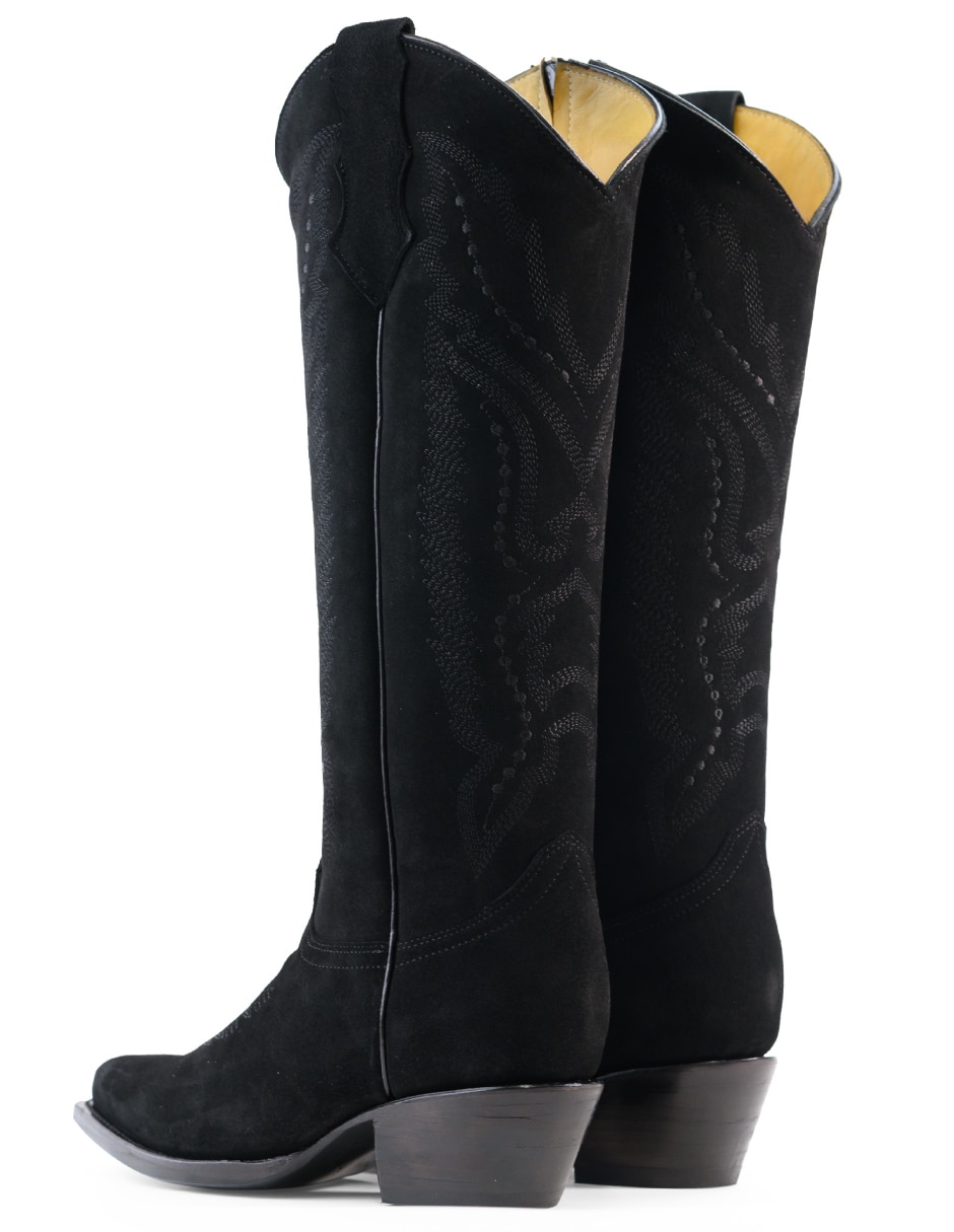 Bota abajo de la rodilla para mujer 4