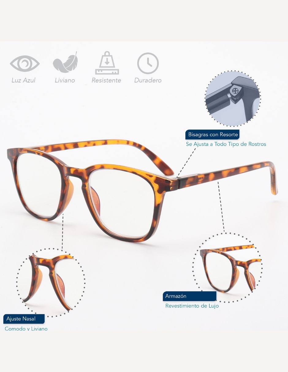 Lentes Gaming Magma Life lent1-05 tipo rectangular