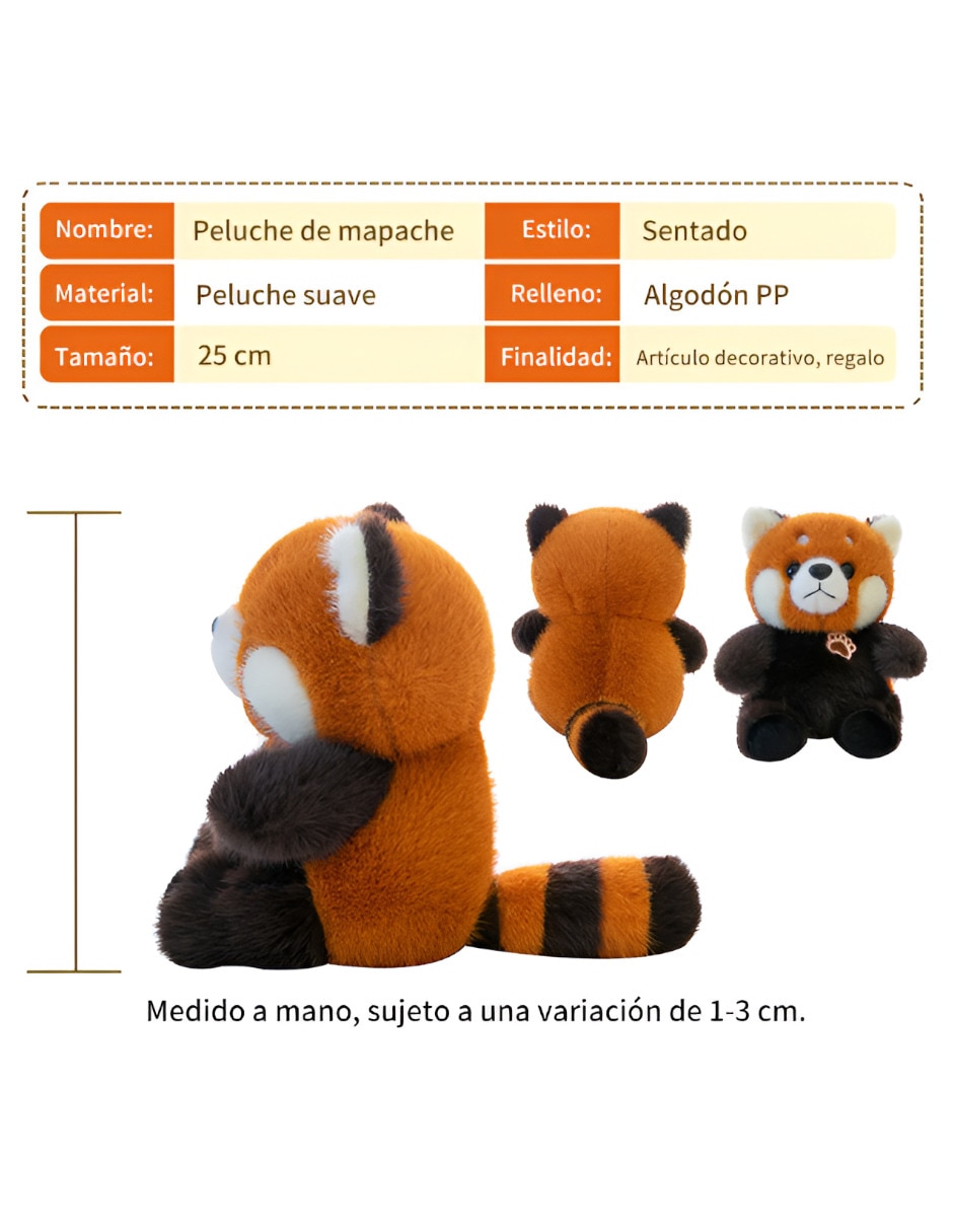 Peluche de panda Xtellar