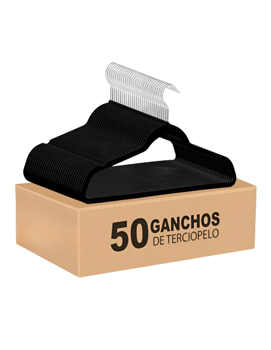 Set gancho de terciopelo 50 piezas