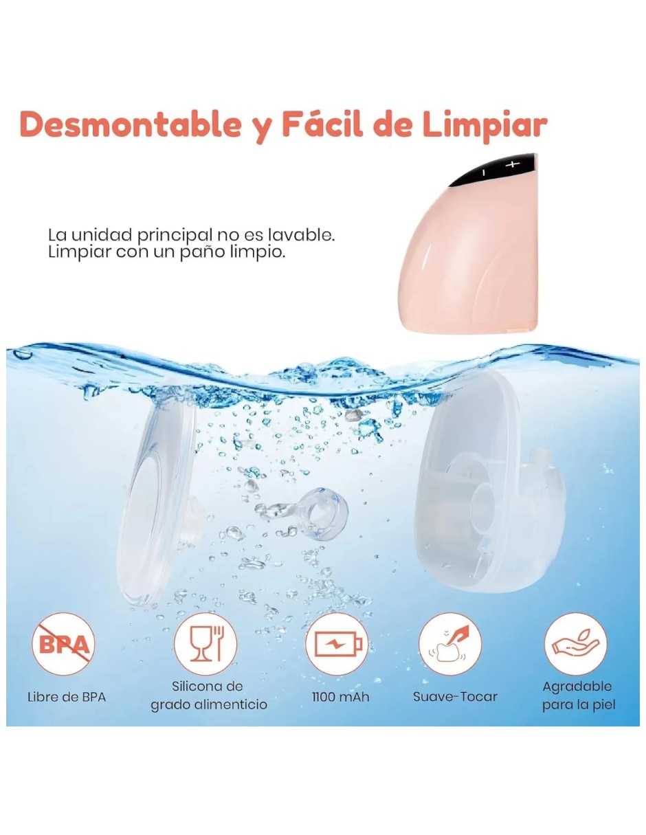 Copa para extractor de leche 2