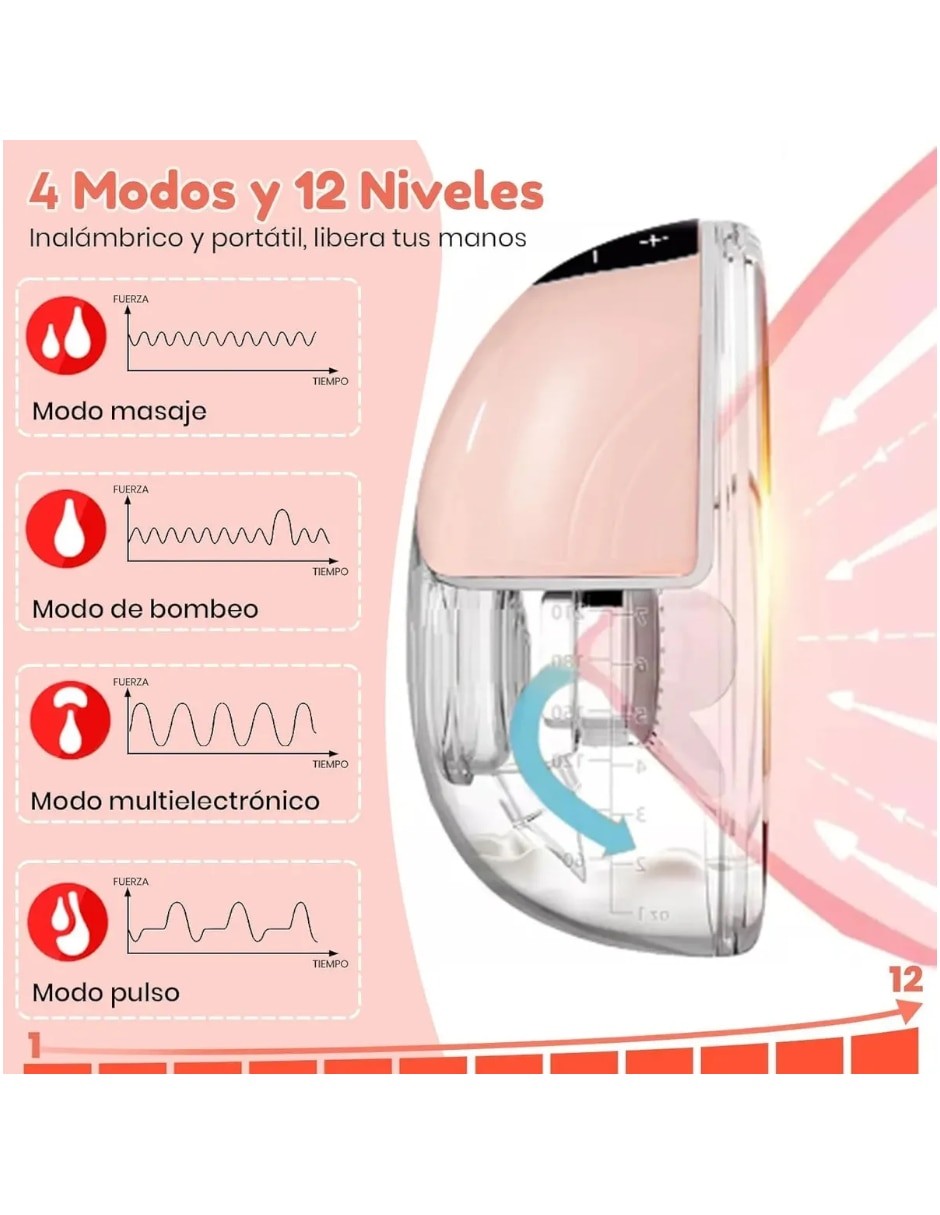 Copa para extractor de leche 4