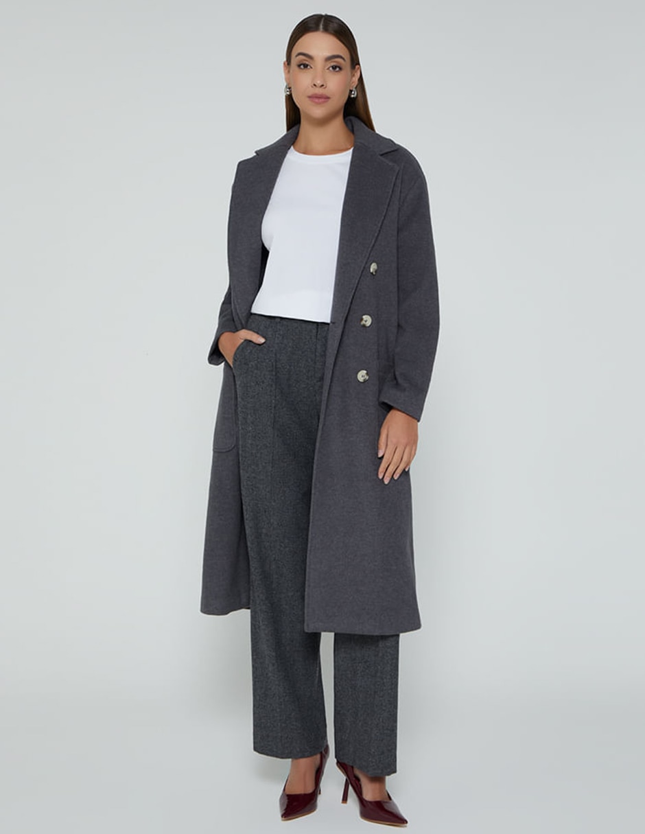 Gabardina con bolsillos Studio F para mujer