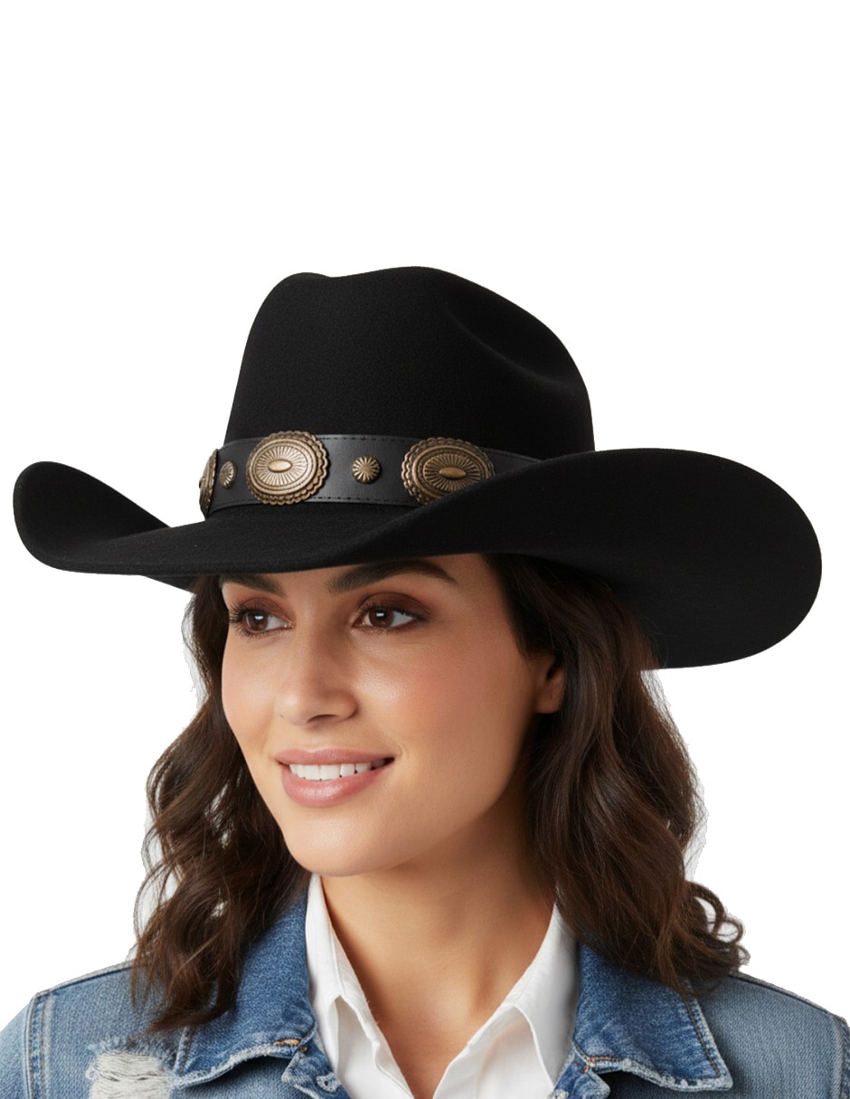 Sombrero para caza estampado vaquera