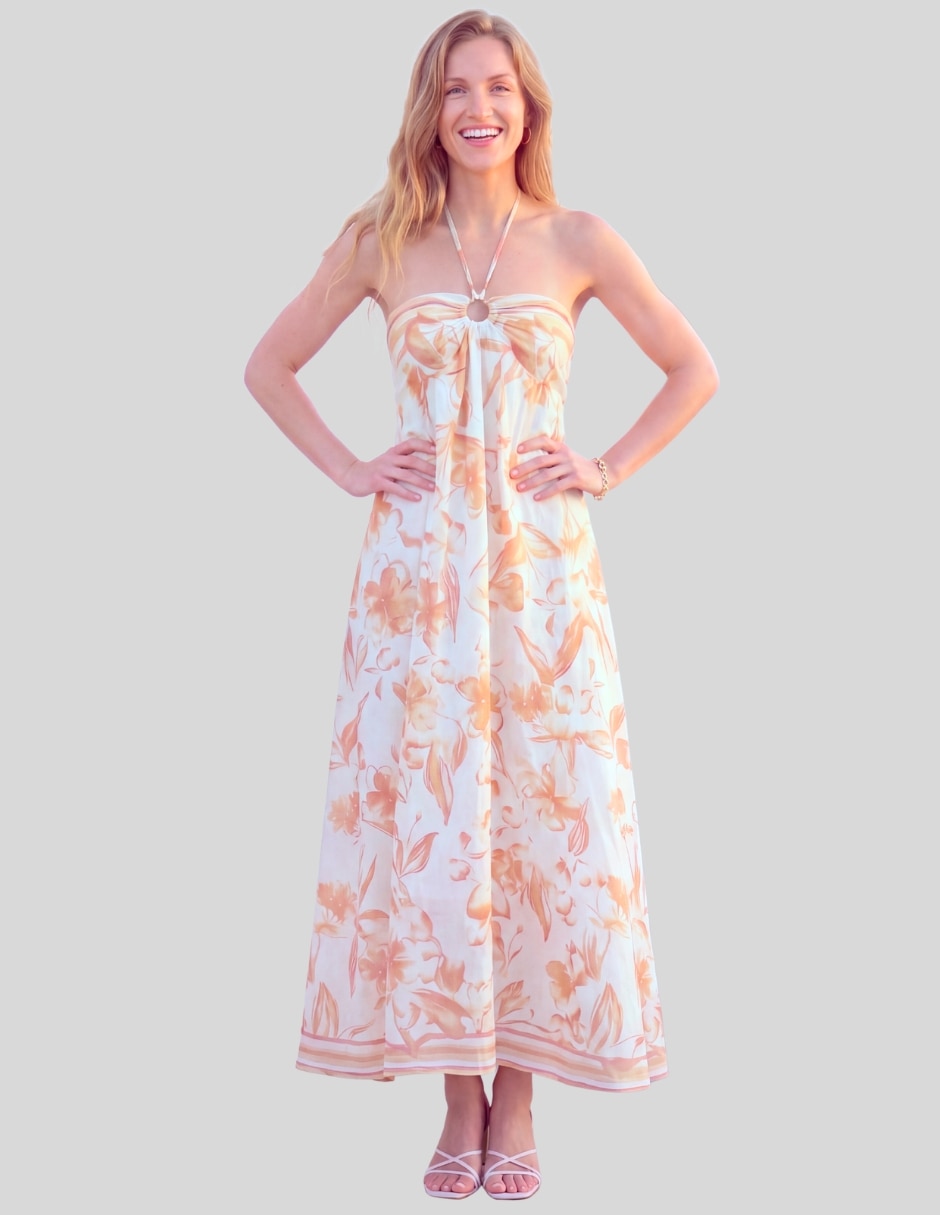 Vestido maxi casual Malabis para mujer