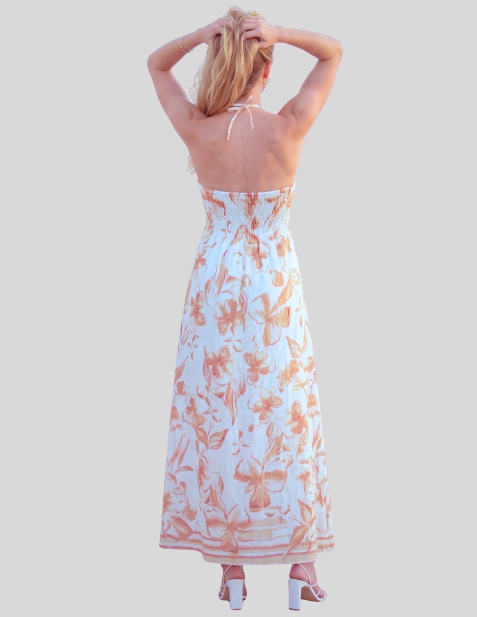 Vestido maxi casual Malabis para mujer