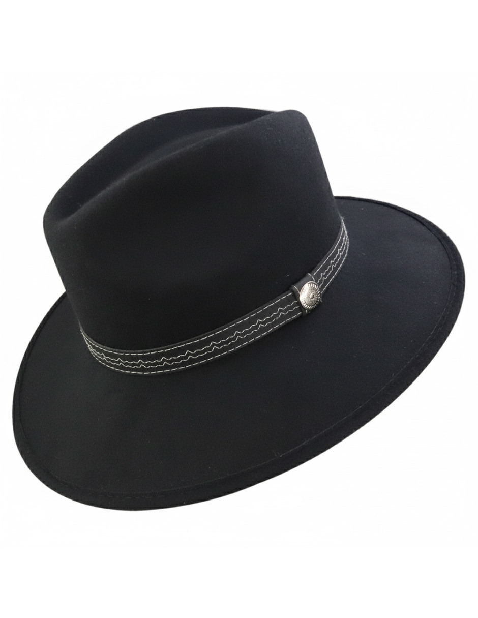 Sombrero ala mediana casual Fabellino estampado urbano