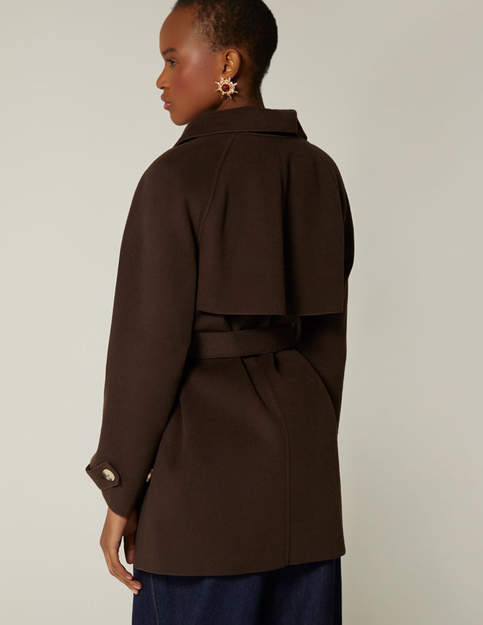 Gabardina con bolsillos Studio F para mujer