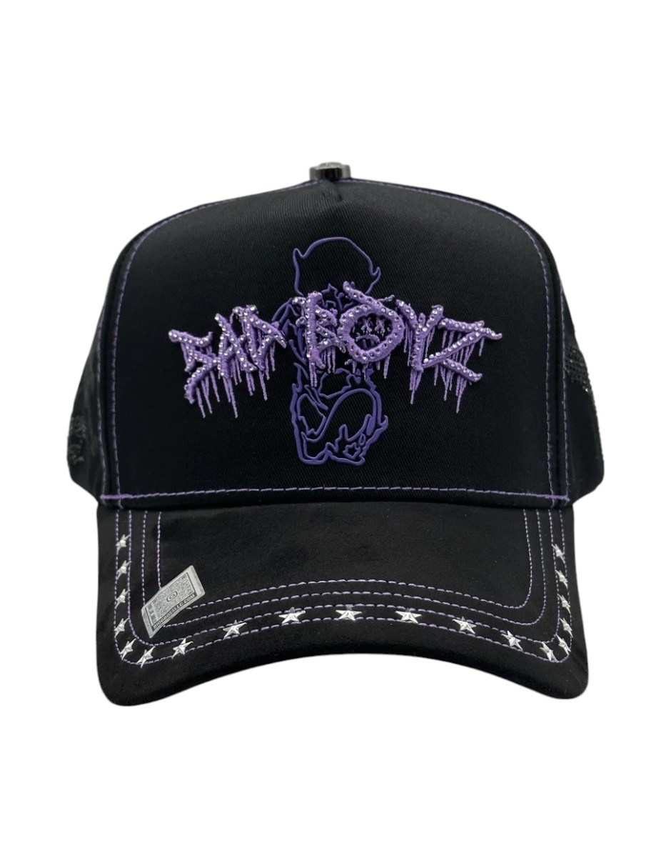 Gorra visera curva snapback casual Big Boss Sad Boyz para hombre