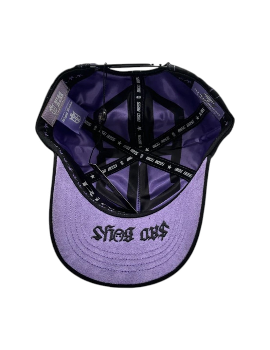 Gorra visera curva snapback casual Big Boss Sad Boyz para hombre