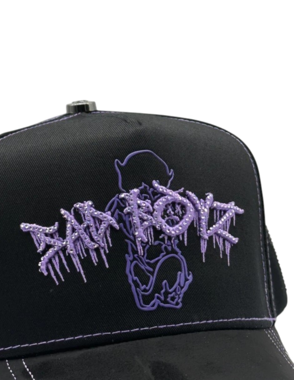 Gorra visera curva snapback casual Big Boss Sad Boyz para hombre