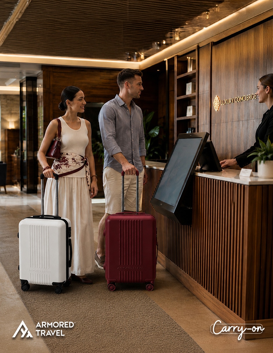 Maleta ruedas de mano Armored Travel