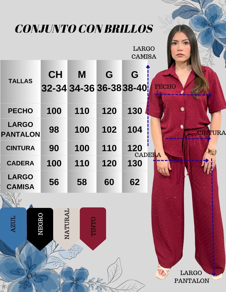 Conjunto Yaretni Moda para mujer
