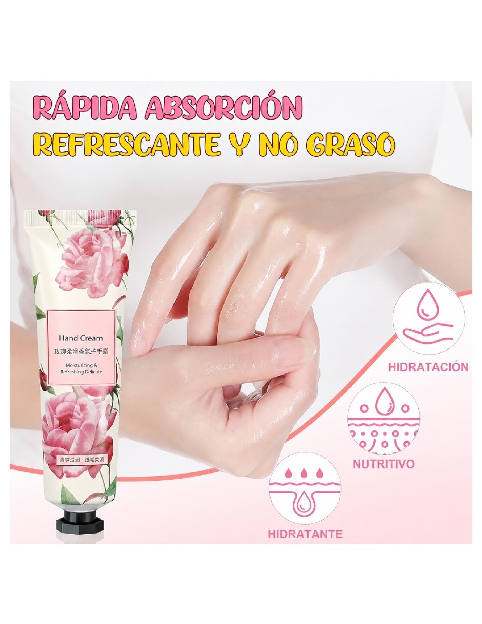 Set de crema para manos recomendada para humectar día y noche Genérica todo tipo de piel