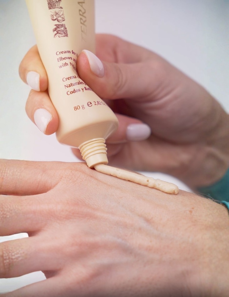 Set de crema para manos recomendada para hidratar día y noche Terramar mantequillas naturales para piel normal y seca