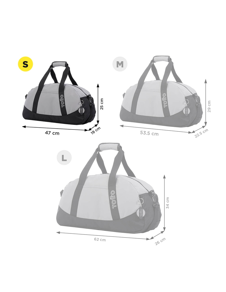 Bolsa duffel Totto unisex