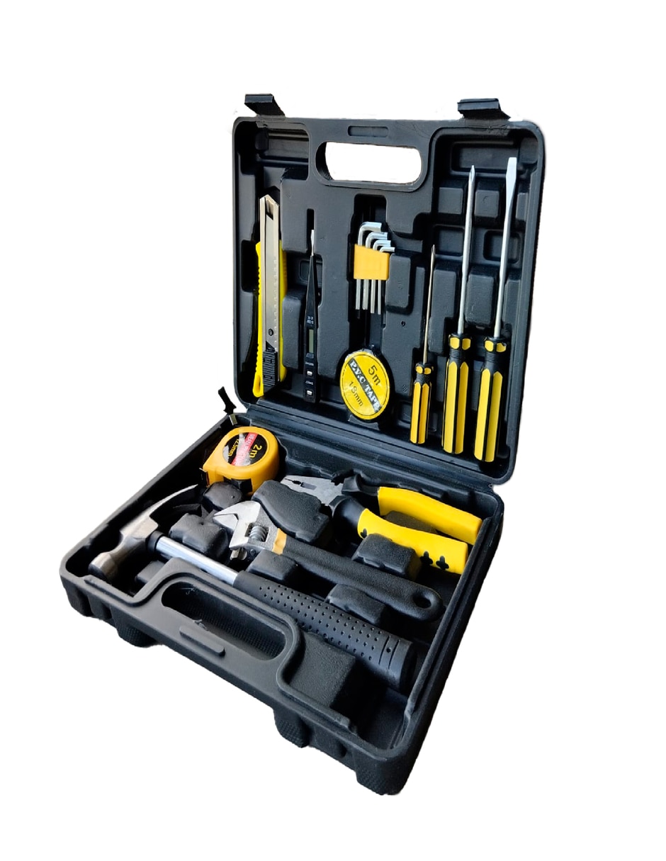 Caja de herramientas Mertec 10 compartimentos