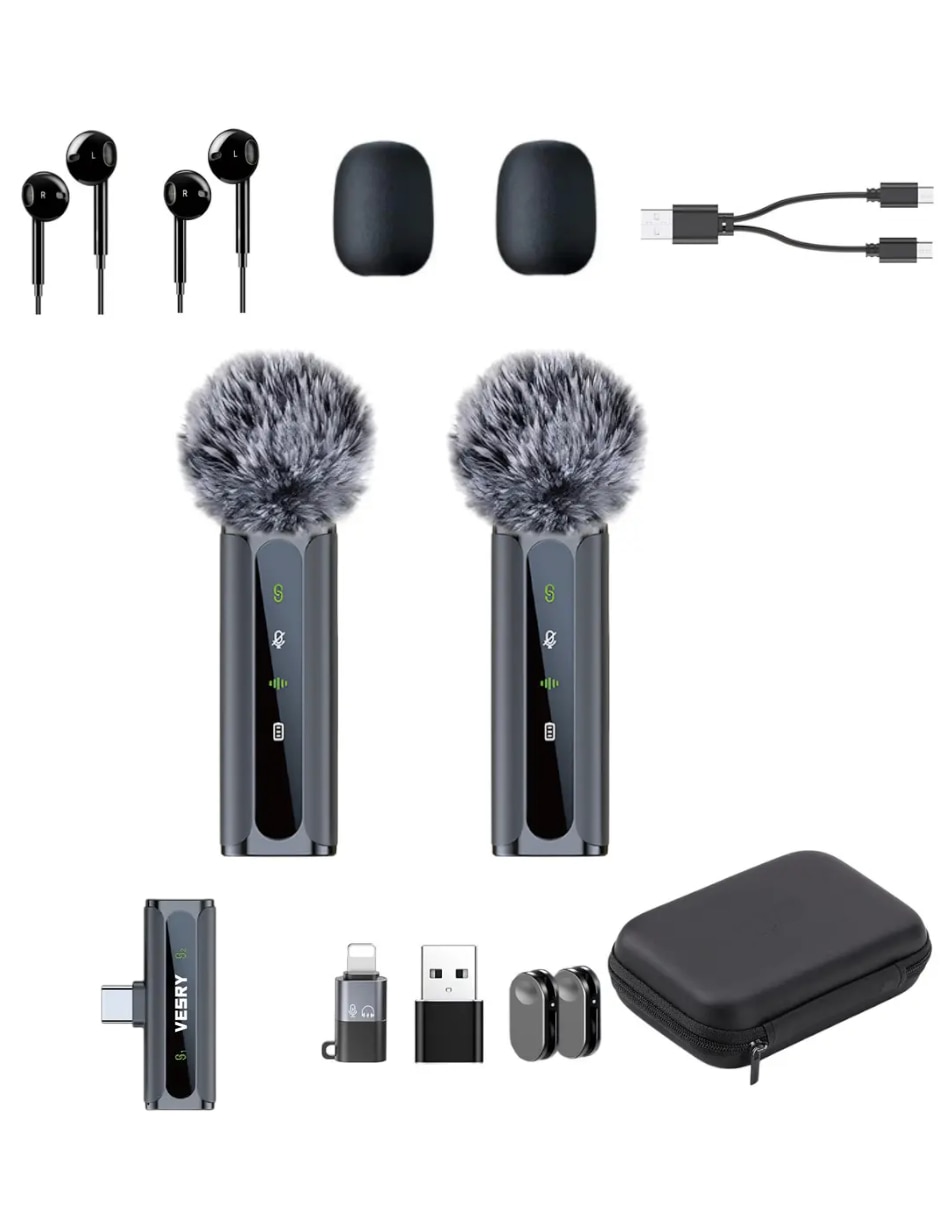 Set micrófono inalámbrica