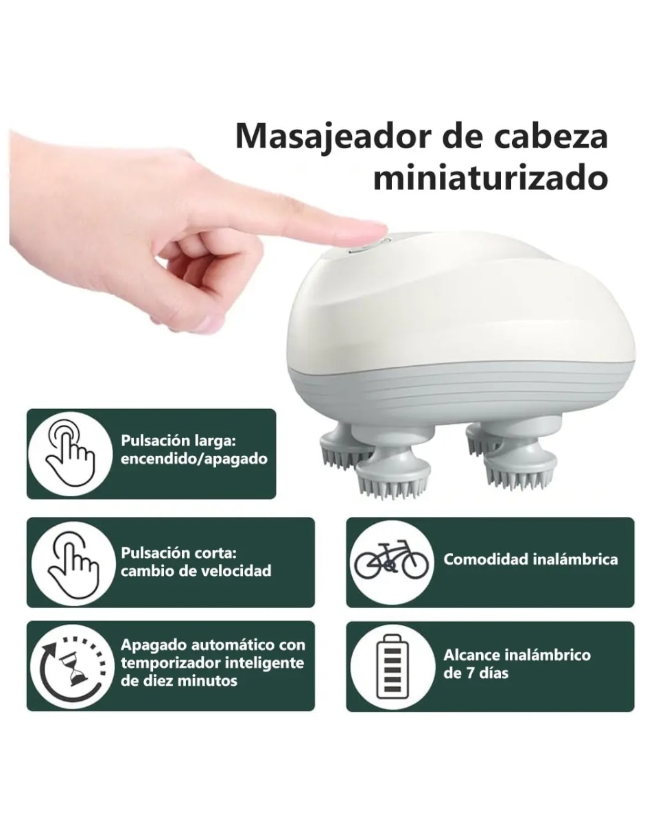 Masajeador para cabeza 2