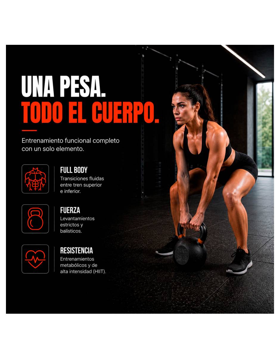 Pesa rusa 28 kg 3