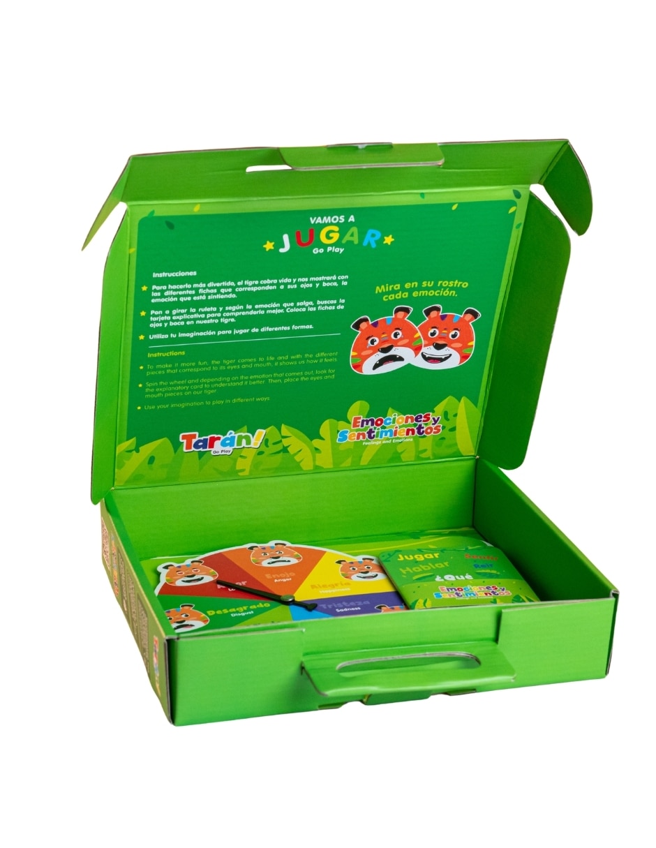Juego de Taran Go Play Genérica emociones y sentimientos juego didáctico unisex