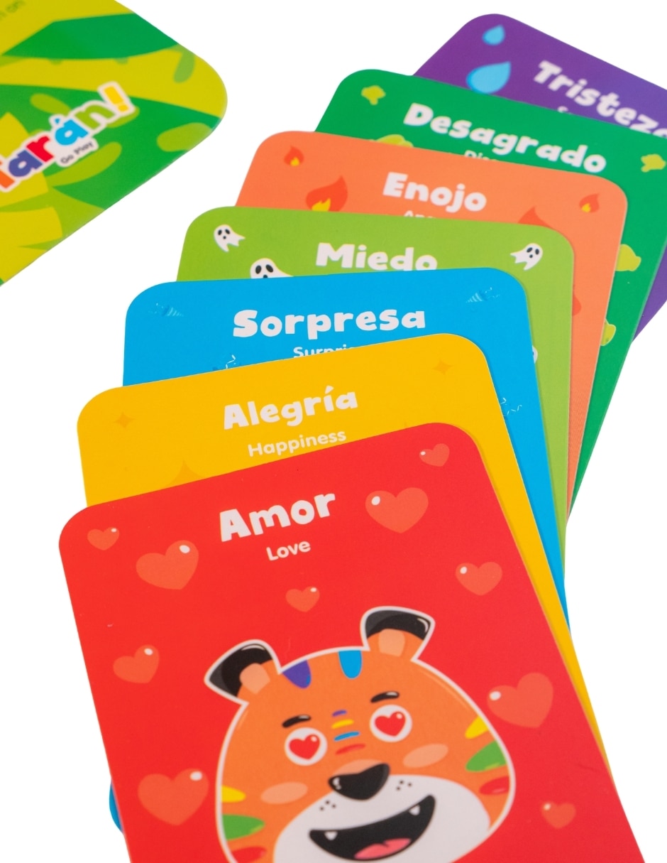 Juego de Taran Go Play Genérica emociones y sentimientos juego didáctico unisex