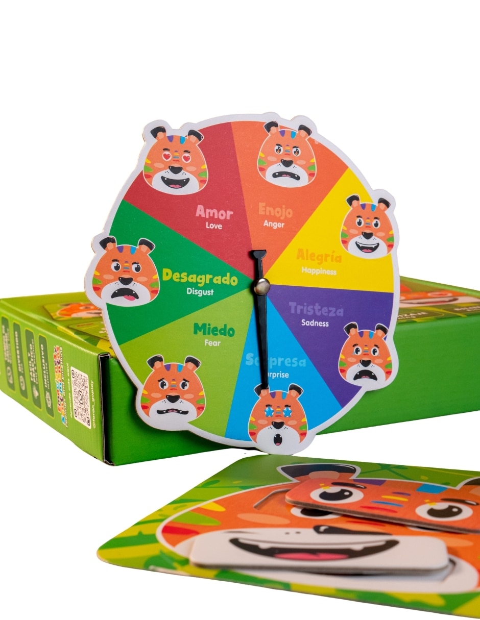Juego de Taran Go Play Genérica emociones y sentimientos juego didáctico unisex