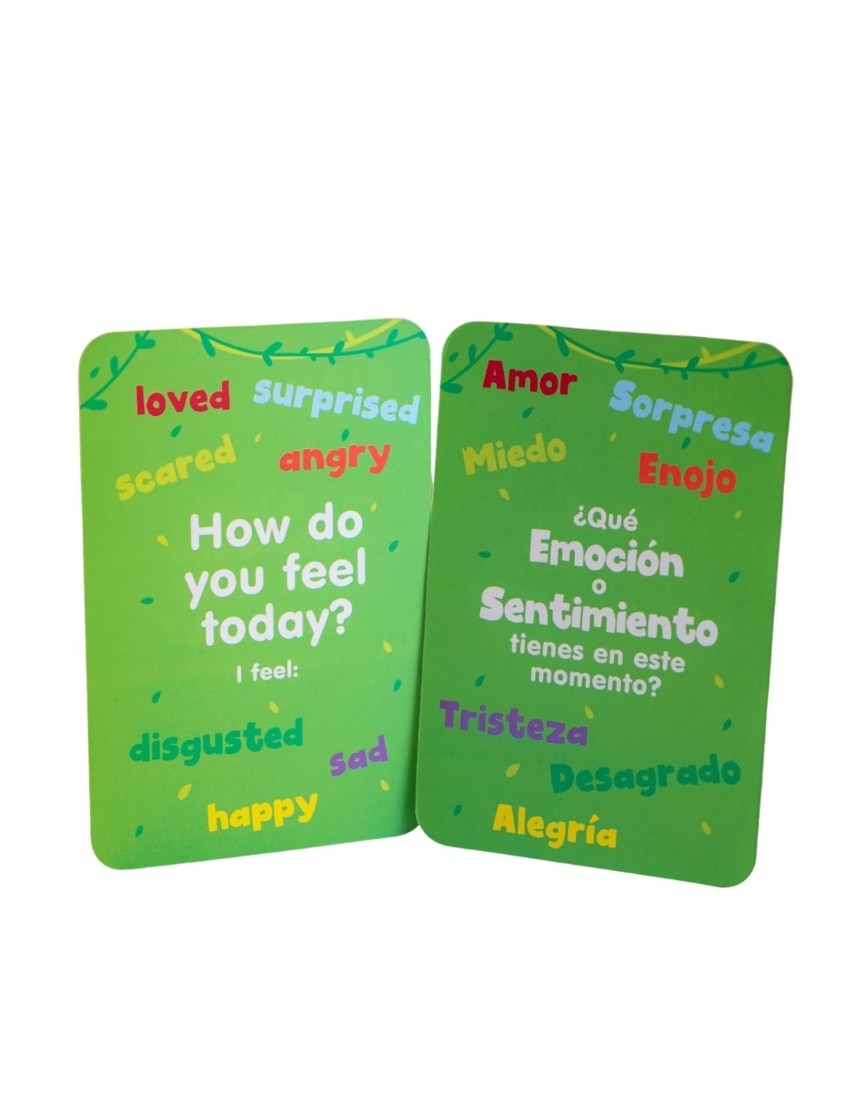 Juego de Taran Go Play Genérica emociones y sentimientos juego didáctico unisex