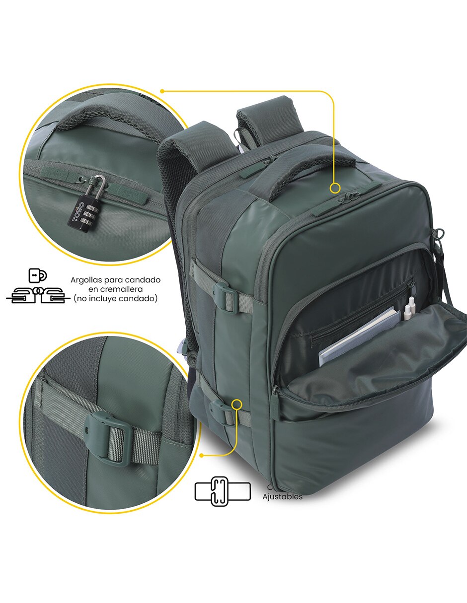 Mochila para viaje Totto Trip unisex