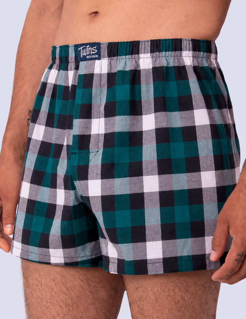 Set bóxer Twins de algodón para hombre 3 piezas