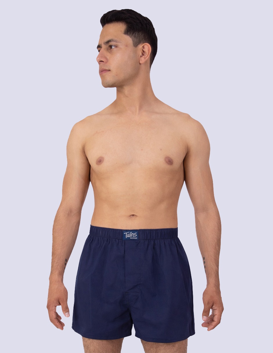 Set bóxer Twins de algodón para hombre 3 piezas