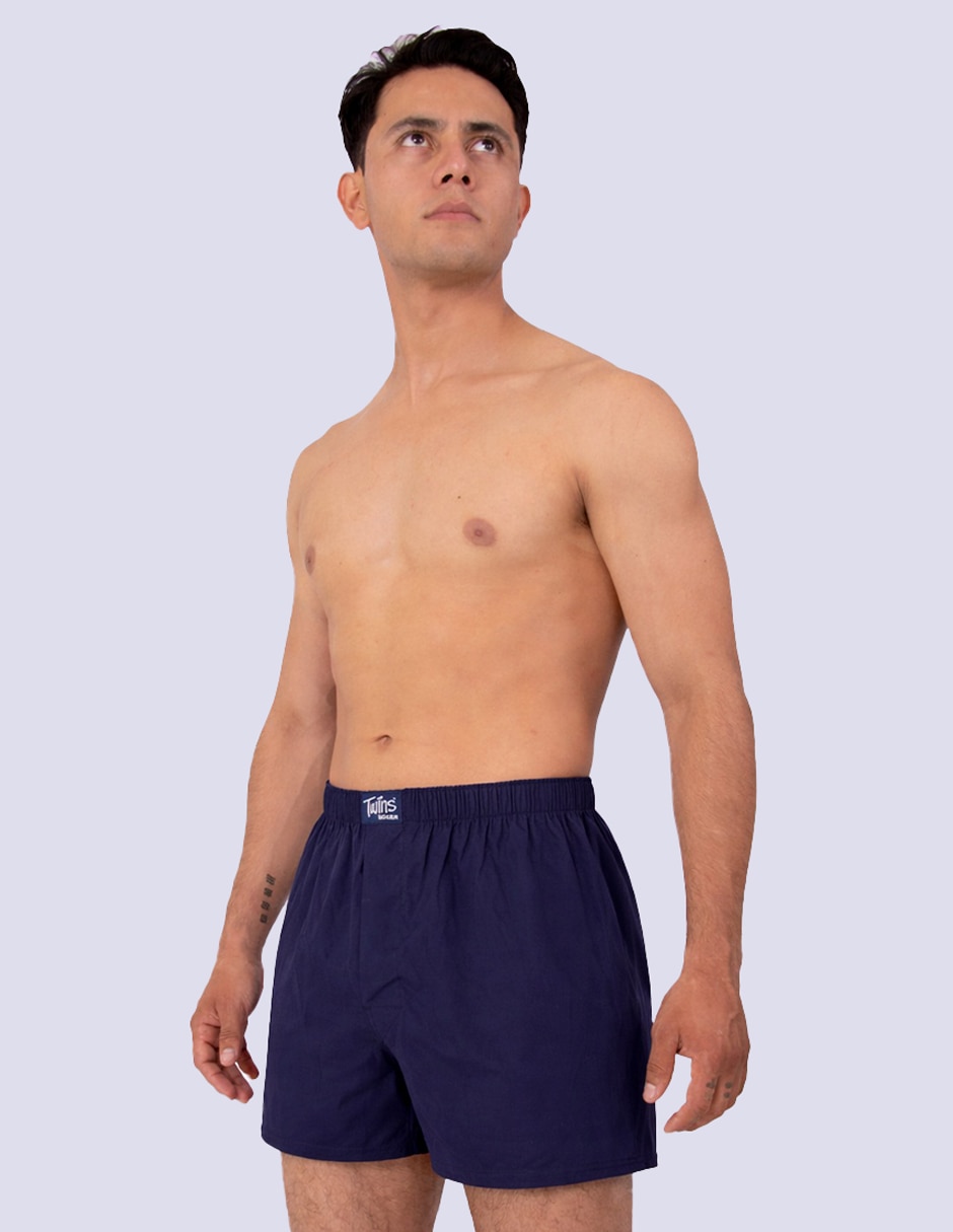 Set bóxer Twins de algodón para hombre 3 piezas