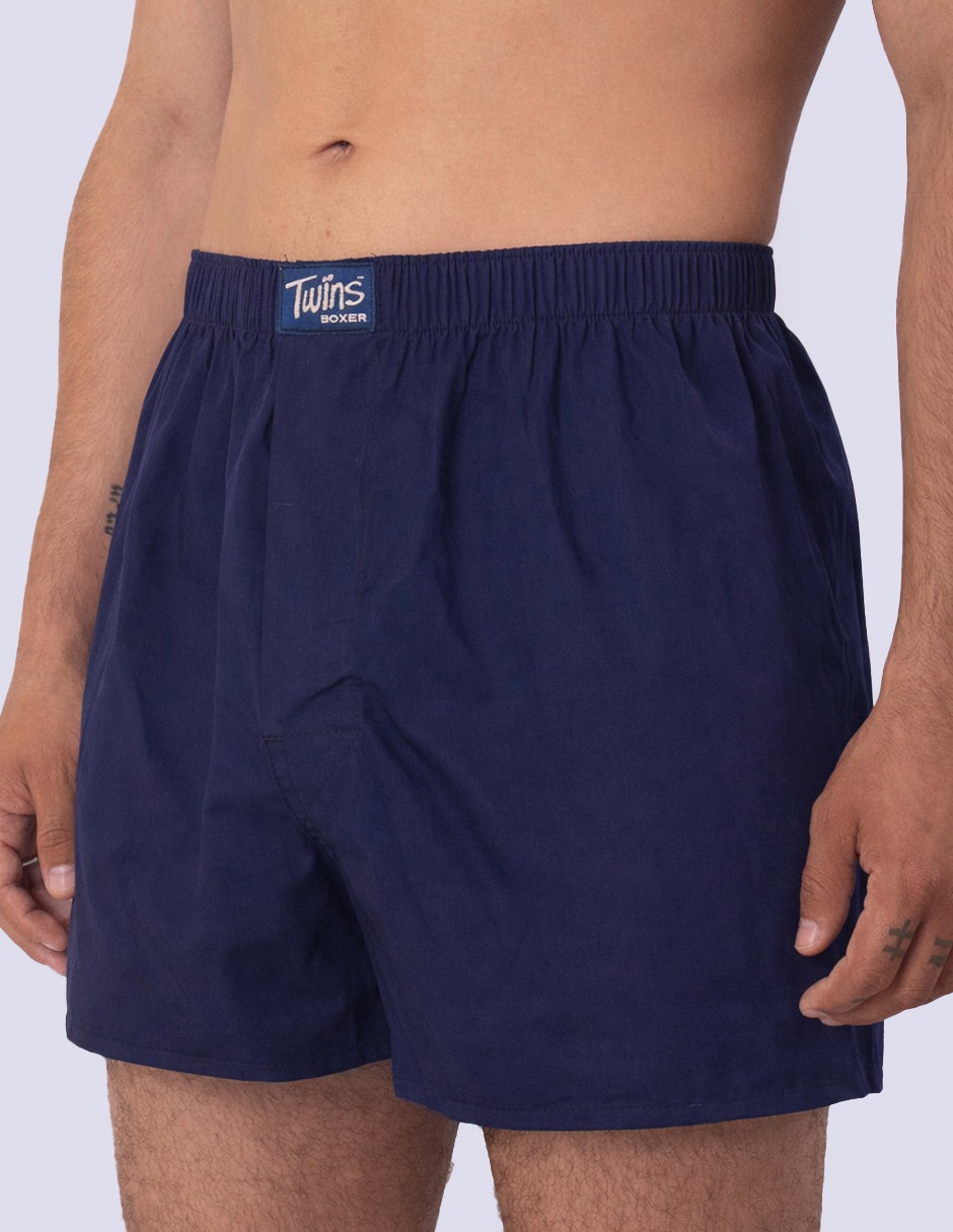Set bóxer Twins de algodón para hombre 3 piezas