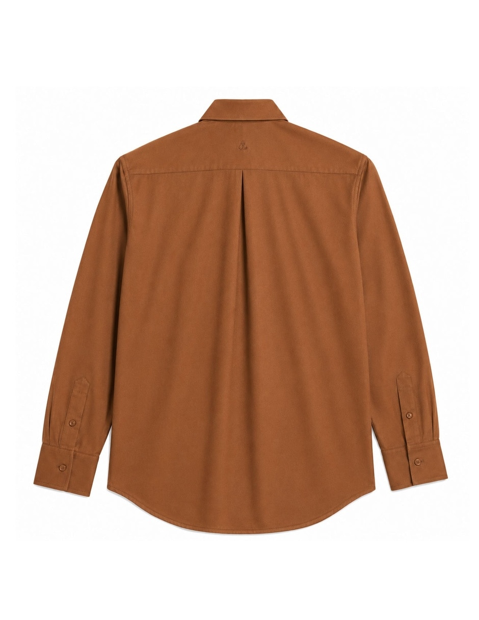 Camisa casual manga larga para hombre 3