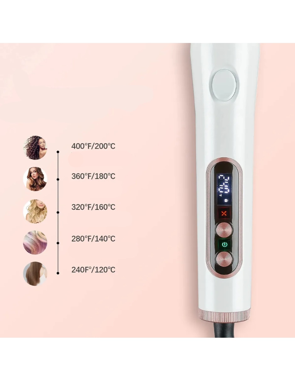 Plancha para cabello con aire Genérica placas de cerámica